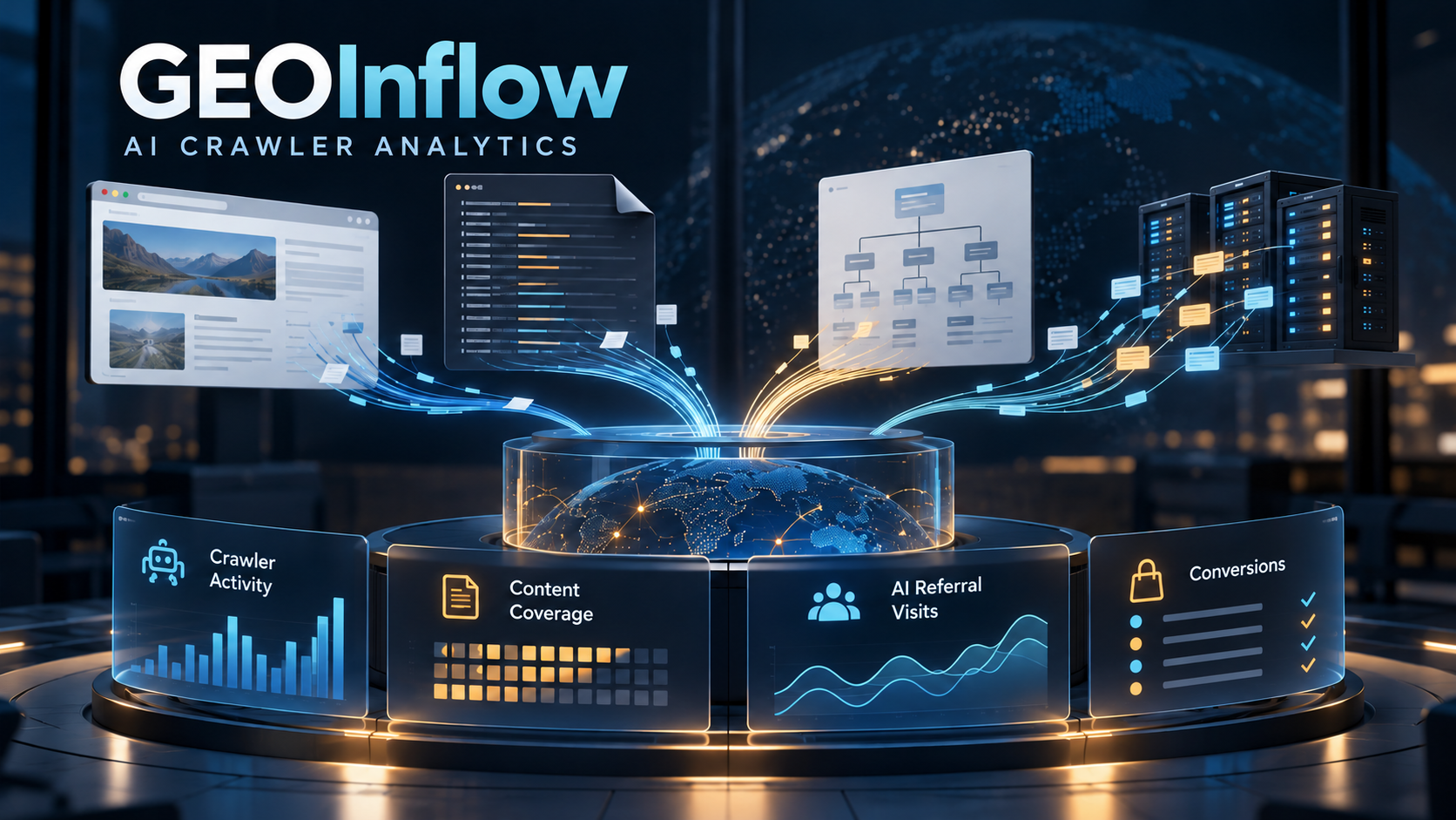 GEOInflow AI Crawler Analytics: Self-Hosted Website Evidence